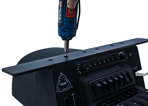 Flight Simulator Desk Mount Bracket for Honeycomb Bravo Throttle Quadrant, Alpha Flight Controls, Sierra TPM Module and Logitech Yoke, Includes Allen Key and Screws
