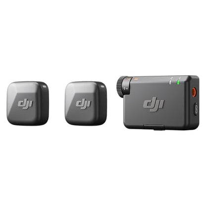 DJI Mic Mini (2 TX + 1 RX), Ultralight, Detail-Rich Audio | Noise Cancelling, Automatic Limiting, Wireless Microphone for Camera/iPhone/Android, Vlog, Streaming, 400m Transmission - style: Mic Mini (2 TX + 1 RX)