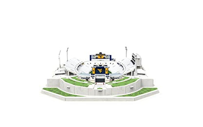 Pro Lion 3D Jigsaw Puzzle Milan Pushkar Stadium Construction Building Kits - 120 Pieces | West Virginia Football League Gifts for Boys, Adults, Men & Kids Aged 7+ | Puzzles Games Kit for Creative Fans - style: West Virginia Mountaineers