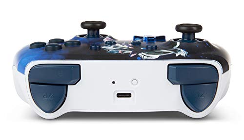 PowerA Enhanced Wireless Controller for Nintendo Switch/Switch 2 / Switch Lite/OLED Model - Legend of Zelda, Midnight Ride - Gamepad, game controller, Officially Licensed - color: Zelda Midnight Ride