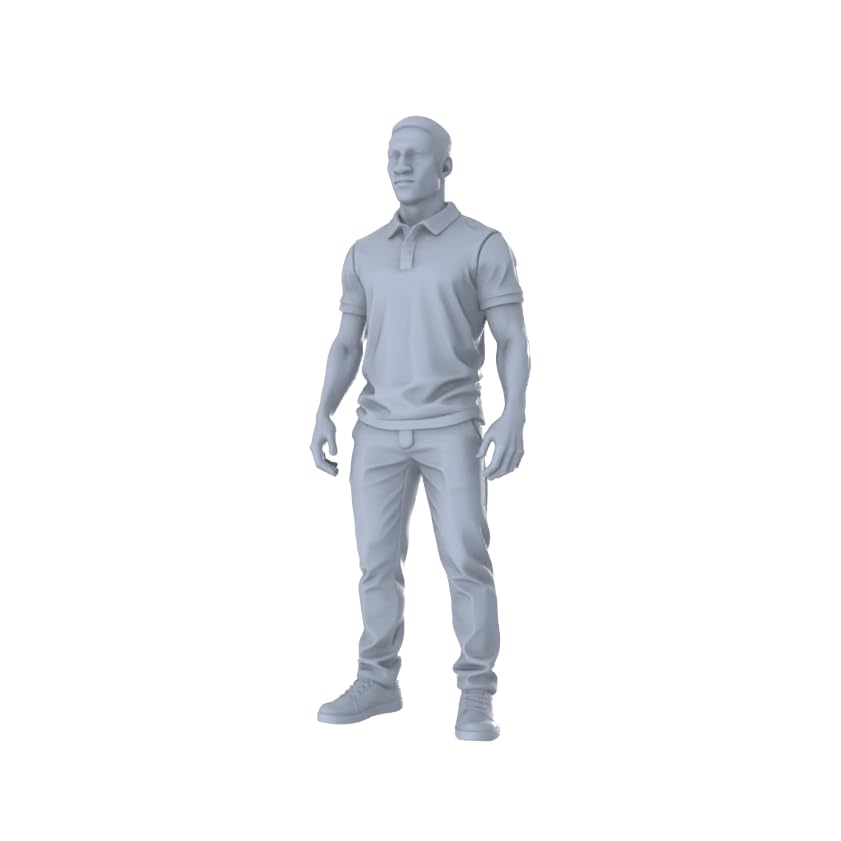 MRY-SFW 1/48 Character Miniature Set of 4 Scene Buildings Figure Collection