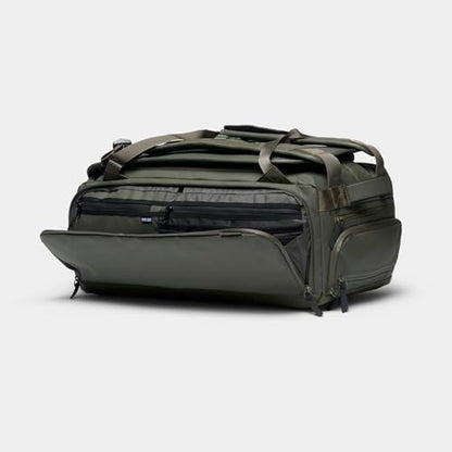 NOMATIC 40L Travel Bag- Convertible Duffel/Backpack, Carry-on Size, Everyday Use Laptop Bag, TSA Compliant - color: Olive
