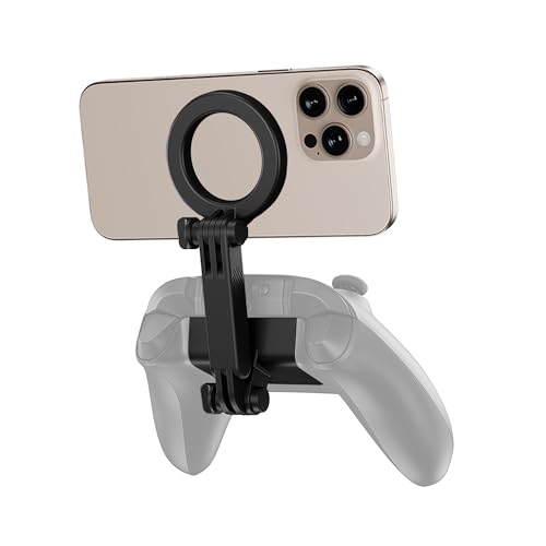KIWIFOTOS Magnetic Phone Mount for Xbox Wireless Gaming Controller Model 1914 Phone Holder for iPhone 17 16 15 Pro Max Magsafe Samsung Pixel Smartphone(controller not included) - color: for Xbox Wireless Gaming Controller