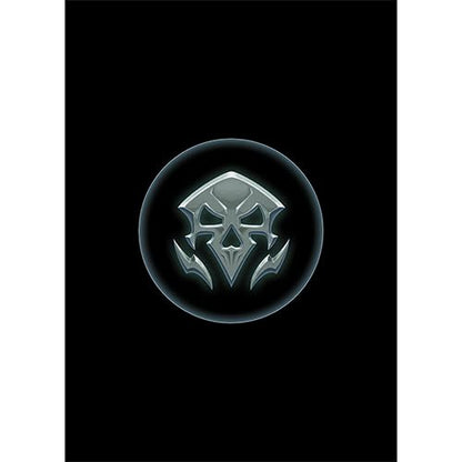 Elements I - 100 Textured Matte TCG Card Sleeves - Fits Magic MTG Commander Pokemon and Other Card Games - Playing Card Sleeves (Death) - style: Death