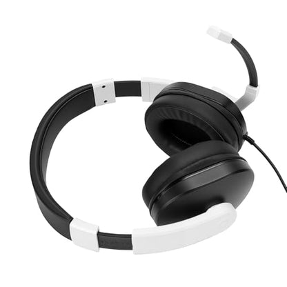 Alomejor Noise Cancelling Gaming Headset with Adjustable Padded Ear Cushions Fit for Comfortable Gaming Sessions, 3.5MM, ABS Material, 1 Unit