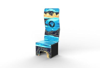 Vault- TCG/MTG 100+ Card Color Combo Deck Box (Island) - color: Island