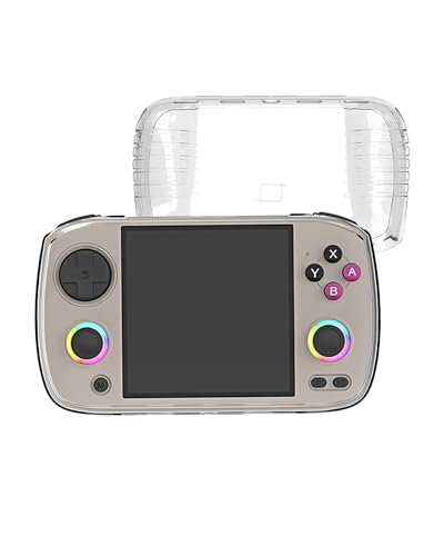 Clear Case for Anbernic RG CubeXX (Transparent) | Soft TPU Shockproof Cover Lightweight Easy to Install - color: Clear