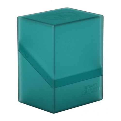 Ultimate Guard Boulder 80+ Classic, Deck Case for 80 Double-Sleeved TCG Cards, Malachite, Secure & Durable Storage for Trading Card Games, Soft-Touch Finish - color: Malachit, size: 80+