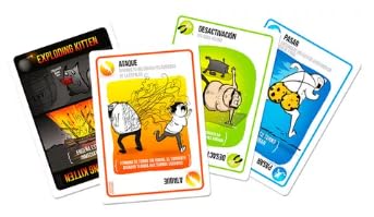Exploding Kittens Original Edition - 2-5 Players - Ages 7+ - 15 Minutes to Play - High Stakes Card Game - Party Game, Family Game Night, Kid and Adult Card Game, Pack of 6 - style: Exploding Kittens (2-5 Players)