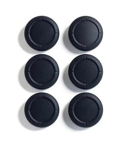 Ferkurn Replacement Thumb Grip Cap Compatible with Switch 2 J-Con Pro Controller Joystick, Switch2 Joystick Grip Button Stick Cover Controller 3D Skin Replacement Part Repair Kit Accessories