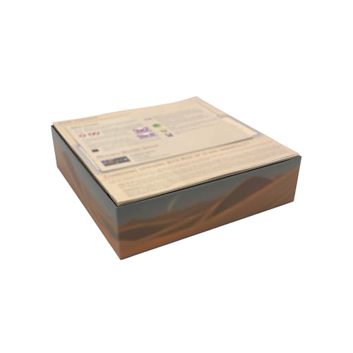 The Broken Token Dune Imperium Uprising Compatible Game Organizer - Wood Storage Box with Multiple Trays for Cards, Tokens & More - Wooden Game Organizer - style: Dune Imperium Uprising