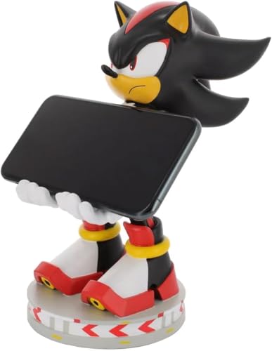 Exquisite Gaming Shadow the Hedgehog Controller Holder, SEGA Phone Stand & Cable Guy Figure