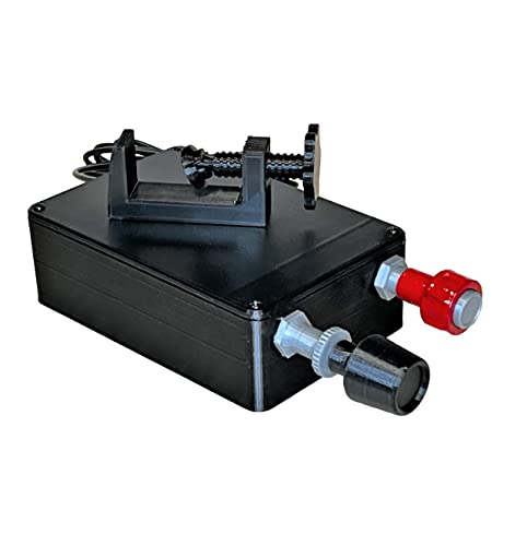 Cessna Style Throttle & Mixture Flight Simulator Controls – Compatible with Microsoft Flight Simulator 2020, X-Plane and Prepar3D – Plug and Play for Flight Simulator Cockpit – FlightSimBravo Flight Sim