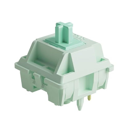 Akko Botany Keyboard Switch for Mechanical Gaming Keyboard, 5-Pin 38gf Linear Pre-Lubed Switches (45pcs) - color: Botany