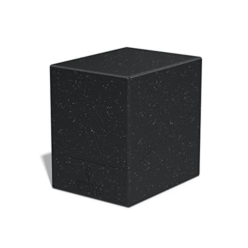 Ultimate Guard RTE Boulder 133+, Deck Case for 133 Double-Sleeved TCG Cards, Black, 87% Renewable, Made in Germany, Secure & Durable Storage