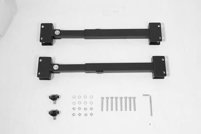Minneer Racing Game Stand Reinforcement Bar Accessories of 30mm Square Tube, Fit for Dardoo Anman Marada,Basic Version Foldable Racing Wheel Stand Improve Stability (Two-Piece)