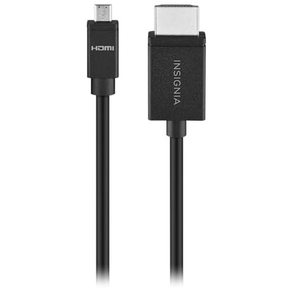 INSIGNIA HDMI to Micro HDMI Cable (8 ft) - size: 8 ft, style: HDMI to MIcro HDMI cable (8 ft)