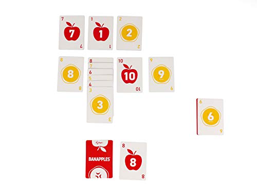 Regal Games Banapples Fun Card Game Set for Kids, Teens & Adults - 2-4 Player Card Games - Fun & Travel Playing Cards for Game Night (4 Decks, 40 Cards Each) - size: Banapples