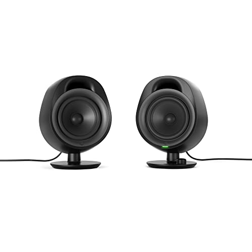 SteelSeries Arena 3 2.0 Desktop Gaming Speakers - Immersive Audio, On-Speaker Controls, 4" Drivers - Wired & Bluetooth - PC, Mac, Mobile - style: Arena 3