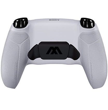 MODDEDZONE Smart Extreme Modded Controller + Anti Recoil | Back Remappable Paddles | Interchangeable Thumbsticks | Hair Triggers | Tactical Buttons | Compatible with PS5 Console & PC | APP controlled (White) - color: White