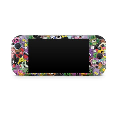 Gaming Skin Compatible with Nintendo Switch 2 Console Only - Monster Mash - Premium 3M Vinyl Protective Wrap Decal Cover - Easy to Apply | Crafted in The USA by MightySkins - color: Monster Mash, size: Switch 2 Console Skin Only, style: Matte Finish