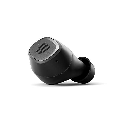 EPOS GTW 270 Wireless Gaming Earbuds, Bluetooth, Noise Reducing Closed Design, Dual Mics, Ergonomic Fit, IPX 5 Water Resistant, Portable Charging Case, 20 Hours of Playtime,Black/Silver/Grey - style: GTW 270