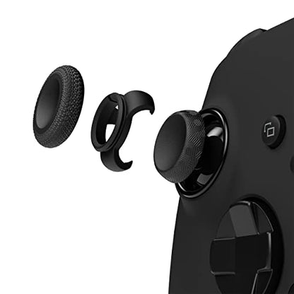 SCUF Control Thumbstick Grips - 4 Pack with 2 Bases - Catalyst - Joystick Thumb Grips For Xbox One and Xbox Series X & S, PS4, PS5, Nintendo Switch Pro Controller - Black - color: Black, size: 4 Pack, style: Catalyst