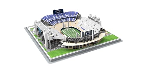 Pro-Lion 3D Jigsaw Puzzle of Beaver Stadium – 134 Pieces | Penn State Nittany Lions College Football Model | NCAA Football Stadium Building Kit | Creative Gift for Men, Boys & Kids Aged 8+ - style: Penn State Nittany Lions