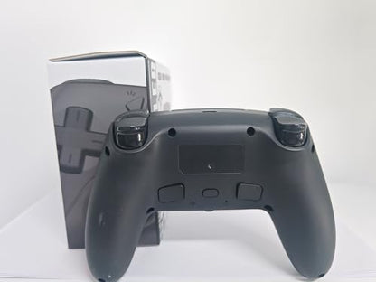 GMVOX Wireless Controller for PS-5/PC,Hall Effect Joysticks & Triggers Gaming Controller with Programmable/Remap/Turbo/LED Light Function