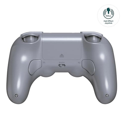8BitDo Pro 2 Bluetooth Controller for Switch/Switch 2, Hall Effect Joysticks, 2 Pro Back Paddle Buttons, Wireless Gaming Controller for Switch, PC, Android, and Steam Deck & Apple (Gray Edition) - color: Gray Edition
