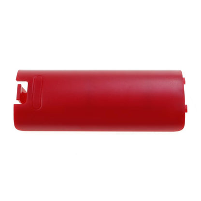 VAPXSGI 1Pcs 7 Colors Battery Cover Back Case For Wii Game Controller Remote Controller Gamepad Handle Battery Lid Door Shell Replacement (Red) - color: Red