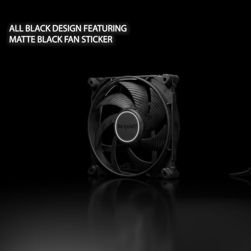 be quiet! Silent Wings 4 140mm PWM High Speed 1900 RPM Premium Low Noise Cooling Fan | 4-Pin | BL097 - color: Black, size: 140mm