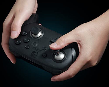 Controller Metal Thumbsticks Replacement for Nintendo Switch Pro Controller 8 in 1 Swap Magnetic Analog Thumb Sticks Set Joystick Parts Repair Accessories Kit