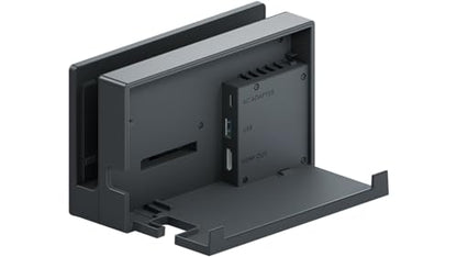 TV Dock Station for Switch - 3 in 1 OEM Replacement TV Base Docking Station Set, Charger, HDMI Cable Accessories for Switch Console (Bulk Packaging), Black