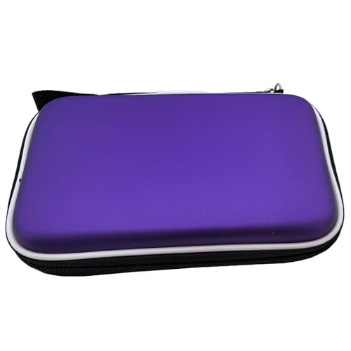 Hard Travel Carrying Case Bag Cover Shell for Nintendo GameBoy Color Advance GBA/GBC/GBP/DS Lite/NDSL/NDSi,for Anbernic RG34XX,Purple - color: Purple