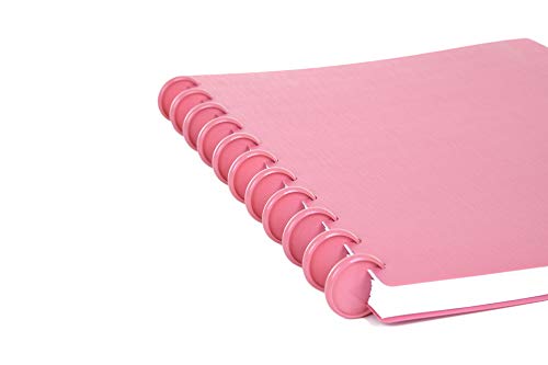 Talia Discbound Notebooks, Planner, Customizable, (Canyon Clay w/Canyon Clay Discs, Letter (8.5in x 11in)) - color: Canyon Clay W/Canyon Clay Discs, size: Letter (8.5in x 11in)