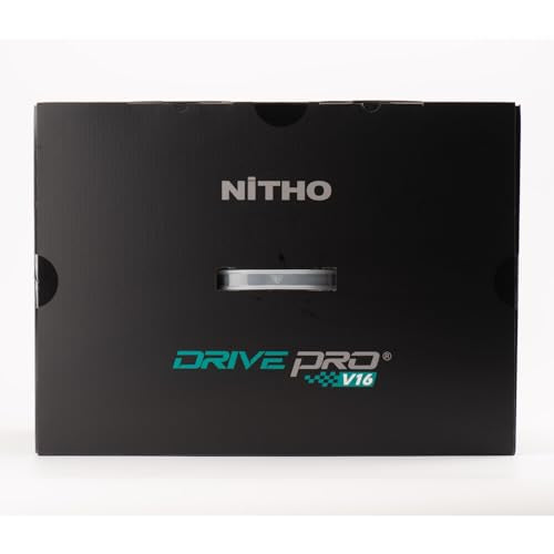 Nitho Drive Pro V16 Gaming Steering Wheel with Pedals and Shifter, 270 Degrees Racing Wheel with Dual Vibration, Compatible with PC, PS3, PS4, Xbox One, Xbox Series X|S and Switch - color: Drive Pro V16
