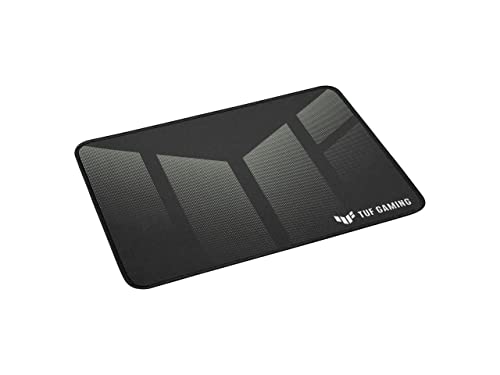 ASUS TUF Gaming P1 Portable Gaming Mouse Pad | Optimized Cloth Surface, Triple Guard Protective Coating, Water-Resistant, Durable Anti-fray Stitching, and Non-Slip Rubber Base