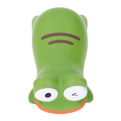 Ergonomic Animal Wrist Rest Pad - Memory Foam Mouse Pad Support for Office Computer Desk with Anti-Skid Base, 5.1x2.7x1.18 inches/13x7x3 cm, Brown Pink Green - size: Frog