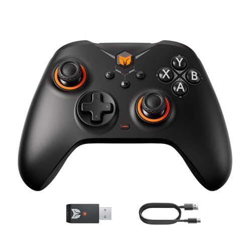 BIGBIG WON Wireless Controllers, Gale Hall PC Controllers Motion Control, Hall Joysticks&Triggers, PC App Game Controllers for Switch/Switch2/iOS/Android Wireless Gaming Controller - color: 2.Gale-Hall Standard Black