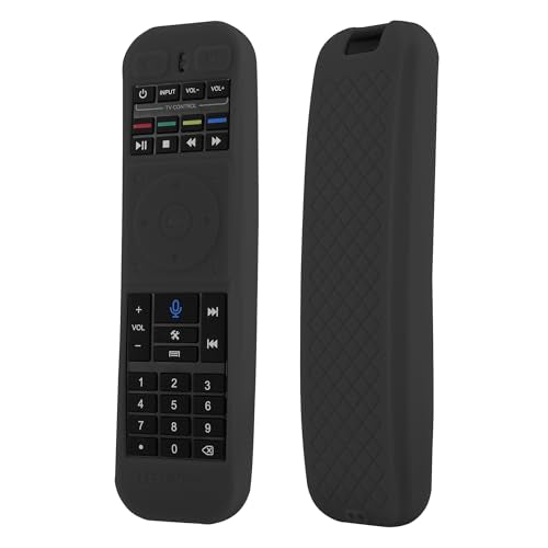 LEFXMOPHY RC-200 Remote Cover for Super Blue Box S5 PRO, S4 PRO, S5 S 5 S6 MAX 2024 2025, S 6-Ultra, S6 Ultra, S 6-MAX Voice Remote Case Silicone Protector - Black - color: BLACK