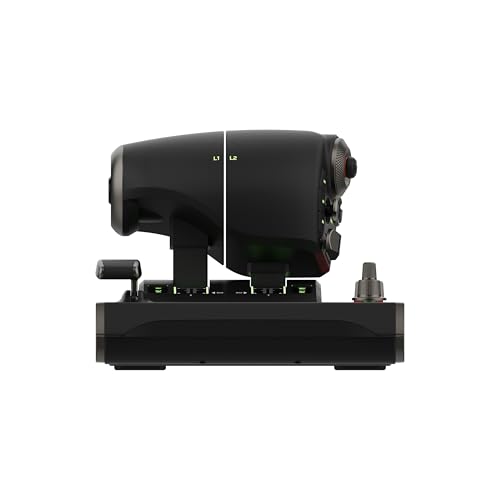 Turtle Beach VelocityOne Flightdeck Universal HOTAS Simulation System - PC | Windows 10 & 11 PCs, Joystick & Throttle for Air & Space Combat Simulation, Touch Display, 139 Mappable Controls, Black - style: Universal HOTAS Simulation System