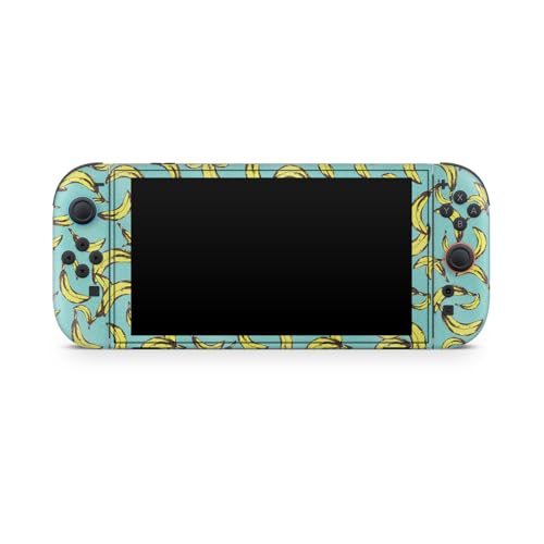 Glossy Glitter Gaming Skin Compatible with Nintendo Switch 2 Console Only - Bananas - Premium 3M Vinyl Protective Wrap Decal Cover - Easy to Apply | Crafted in The USA by MightySkins - color: Bananas, size: Switch 2 Console Skin Only, style: Glossy Glitte
