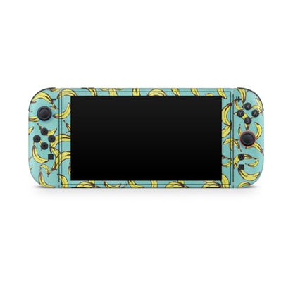 Glossy Glitter Gaming Skin Compatible with Nintendo Switch 2 Console Only - Bananas - Premium 3M Vinyl Protective Wrap Decal Cover - Easy to Apply | Crafted in The USA by MightySkins - color: Bananas, size: Switch 2 Console Skin Only, style: Glossy Glitte