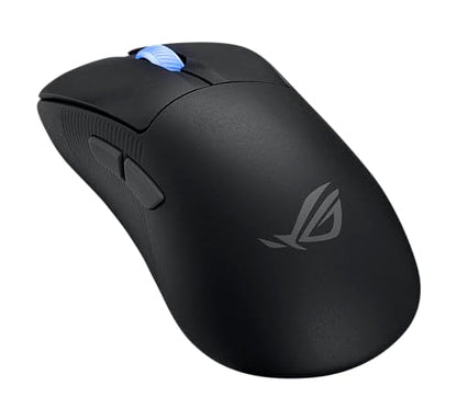 ASUS ROG Keris II Ace Wireless Gaming Mouse – Right-Handed Ergonomic, 54g, Tri-Mode Connectivity, 42K DPI, up to 107Hr Battery, PC/Mac Support - Black - color: Black, style: Keris II Ace