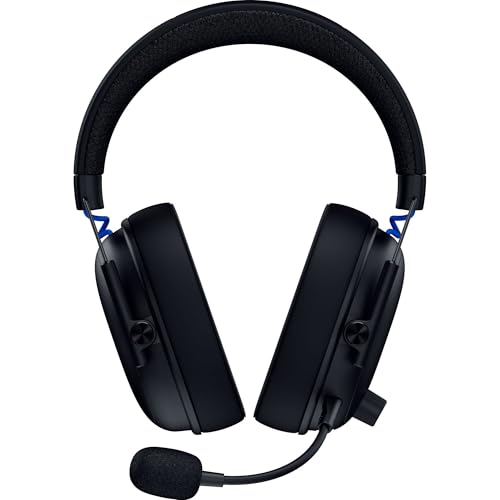 Razer BlackShark V3 Wireless PlayStation Gaming Headset, Black | Super Wideband Mic, 2.4 GHz, Bluetooth, Works with PC, Mac, Nintendo Switch, Smartphone, 70 Hr Battery - color: Black, style: PS5