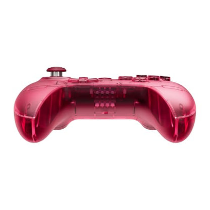 8Bitdo 64 Bluetooth Controller for Analogue 3D, Watermelon | Switch/Switch 2, Windows and Android Support, Wired USB, D-Input/S-Input Modes, Hall Effect Joystick, Vibration - color: Watermelon