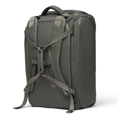 NOMATIC 40L Travel Bag- Convertible Duffel/Backpack, Carry-on Size, Everyday Use Laptop Bag, TSA Compliant - color: Olive