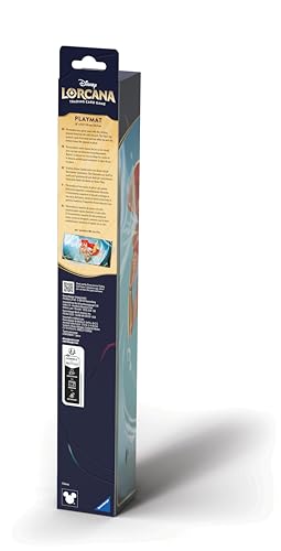 Ravensburger Disney Lorcana TCG Playmat Featuring Ariel - Sonic Warrior - Protects Cards - Versatile Game, Desk, or Mouse Pad - Suitable for Ages 8+