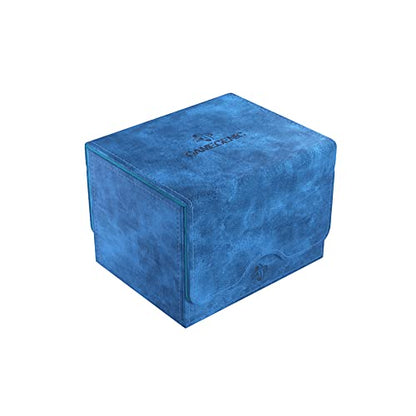 GameGenic Deck Box – Sidekick XL Blue 100CT – Durable and Sturdy TCG, OCG, CCG Card Storage – Compatible with Pokemon, Yugioh, Commander, and MTG Magic: The Gathering Cards - color: Blue